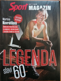Sport magazín: Martina Navrátilová: Legenda slaví 60