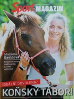 Sport magazín: Markéta Davidová: Ideální dovolená? Koňský tábor!