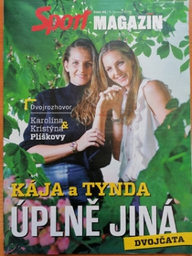 Sport magazín: Karolína a Kristýna Plíškovy: Úplně jiná dvojčata