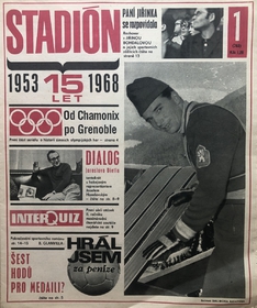 Stadión: Seriál 15 lez zimních olympijských her (1/1968)
