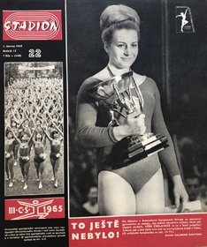 Stadión: Věra Čáslavská získala všech pět zlatých medailí (22/1965)