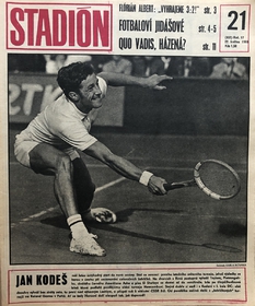 Stadión: Jan Kodeš (21/1969)