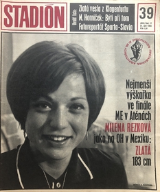 Stadión: Milena Rezková zlatá jako na OH v Mexiku (39/1969)