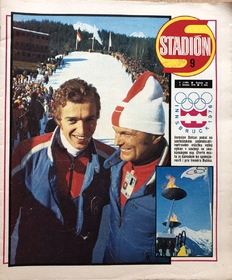 Stadión: Jaroslav Balcar na skokanském můstku čtvrtý (9/1976)