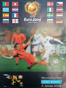 EURO 2004 - Mimořádná příloha Deníku Bohemia před mistrovství Evropy