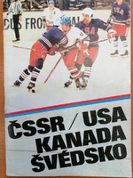Brožura k přípravnému turnaji před MS a ME 1977 v hokeji
