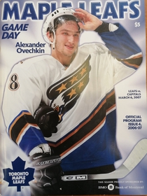 Zápasový program Toronto Maple Leafs - Washingon Capitals (6.3.2007)