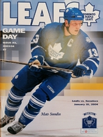 Zápasový program Toronto Maple Leafs - Ottawa Senators (31.1.2004)