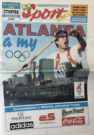 Deník Sport Extra: Mimořádné vydání k olympijským hrám v Atlantě 1996