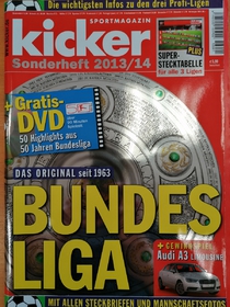 Sportmagazin Kicker: Mimořádné číslo před startem Bundesligy 2013/2014