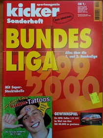 Sportmagazin Kicker: Mimořádné číslo před startem Bundesligy 1999/2000