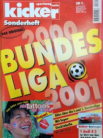 Sportmagazin Kicker: Mimořádné číslo před startem Bundesligy 2000/2001