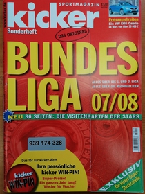 Sportmagazin Kicker: Mimořádné číslo před startem Bundesligy 2007/2008