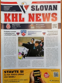 Slovan - KHL News (12/2013)