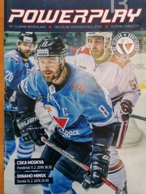 Zápasový program HC Slovan Bratislava (13-2018/2019)