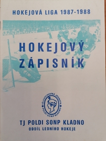 Hokejový zápisník: TJ Poldi SONP Kladno 1987-1988
