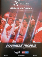 Zpravodaj z Davis Cupu Srbsko vs. Česko 15. - 17. 11. 2013 (srbsky)