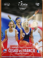 Oficiální zpravodaj semifinále Fed Cupu 2015 (Česko - Francie)