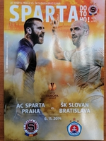 Zpravodaj AC Sparta Praha - ŠK Slovan Bratislava (6.11.2014)