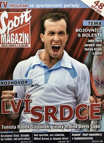 Sport magazín: Lví srdce tenisty Štěpánka