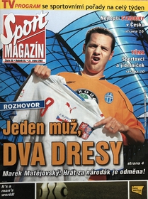 Sport magazín: Marek Matějovský: Jeden muž, dva dresy