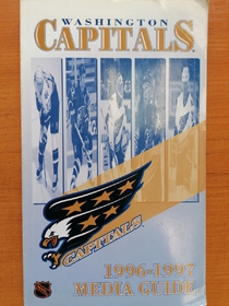 Washington Capitals - Media Guide 1996-1997