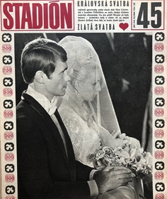Stadión: Královská svatba Věry Čáslavské (45/1968)