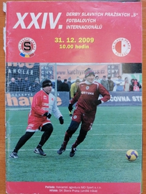 Zpravodaj XXIV. derby slavných pražských S fotbalových internacionálů (31.12.2009)