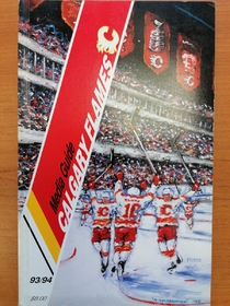 Calgary Flames - Media Guide 1993-1994