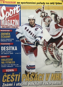 Sport magazín: Čeští pašáci v NHL
