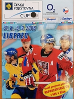 Brožura Česká pojišťovna Cup (31.8.-3.9.2006)