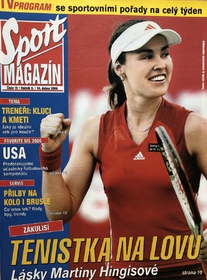 Sport magazín: Tenistka Hingisová na lovu