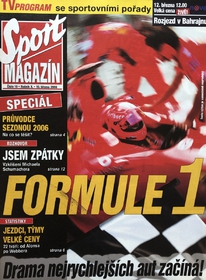 Sport magazín: Mimořádné vydání před startem sezóny 2006 Formule 1 