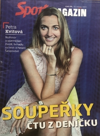 Sport magazín: Petra Kvitová: Soupeřky čtu z deníčku