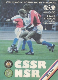 Program ČSSR - NSR (30.4.1985)