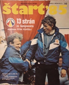 Štart - Mimořádné vydání po MS v lyžování 1985 (10/1985)