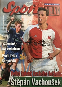 Sport magazín: Štěpán Vachoušek velký talent českého fotbalu