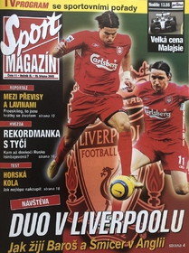 Sport magazín: Duo v Liverpoolu