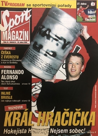 Sport magazín: Hokejista Hemský, král hračička