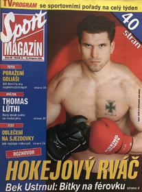 Sport magazín: Hokejový rváč Libor Ustrnul