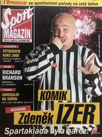 Sport magazín: Dle komika Izera byla spartakiáda nářez