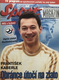 Sport magazín: František Kaberle útočí na zlato