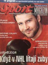 Sport magazín: Jiří Šlégr: Když v NHL lítají zuby