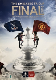 Program Crystal Palace vs Manchester United z 21.5.2016