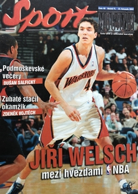 Sport magazín: Jiří Welsch mezi hvězdami NBA