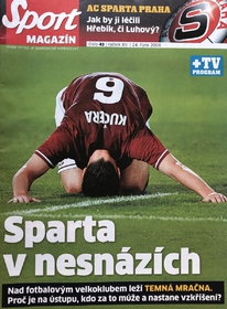 Sport magazín: Sparta v nesnázích