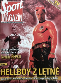 Sport magazín: Tomáš Řepka, hellboy z Letné
