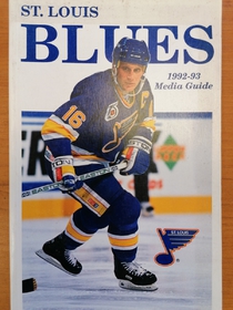 St. Louis Blues - Media Guide 1992-1993
