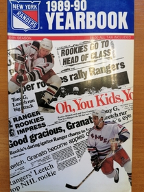New York Rangers - Yearbook 1989-1990