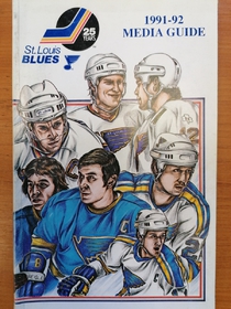 St. Louis Blues - Media Guide 1991-1992